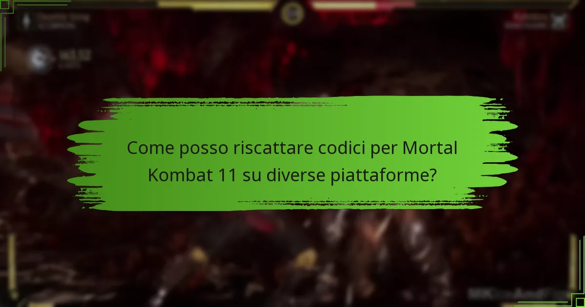 Quali piattaforme supportano il cross-play in Mortal Kombat 11?