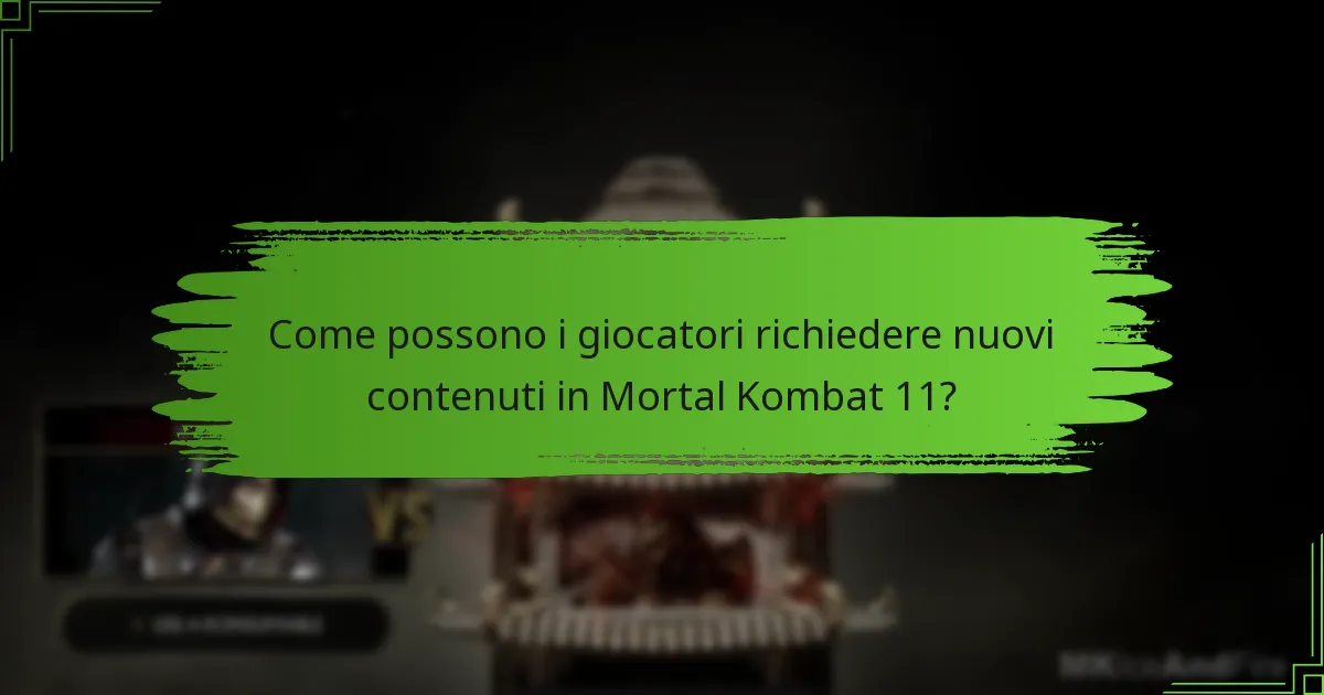 Quali nuovi contenuti verranno rilasciati per Mortal Kombat 11?