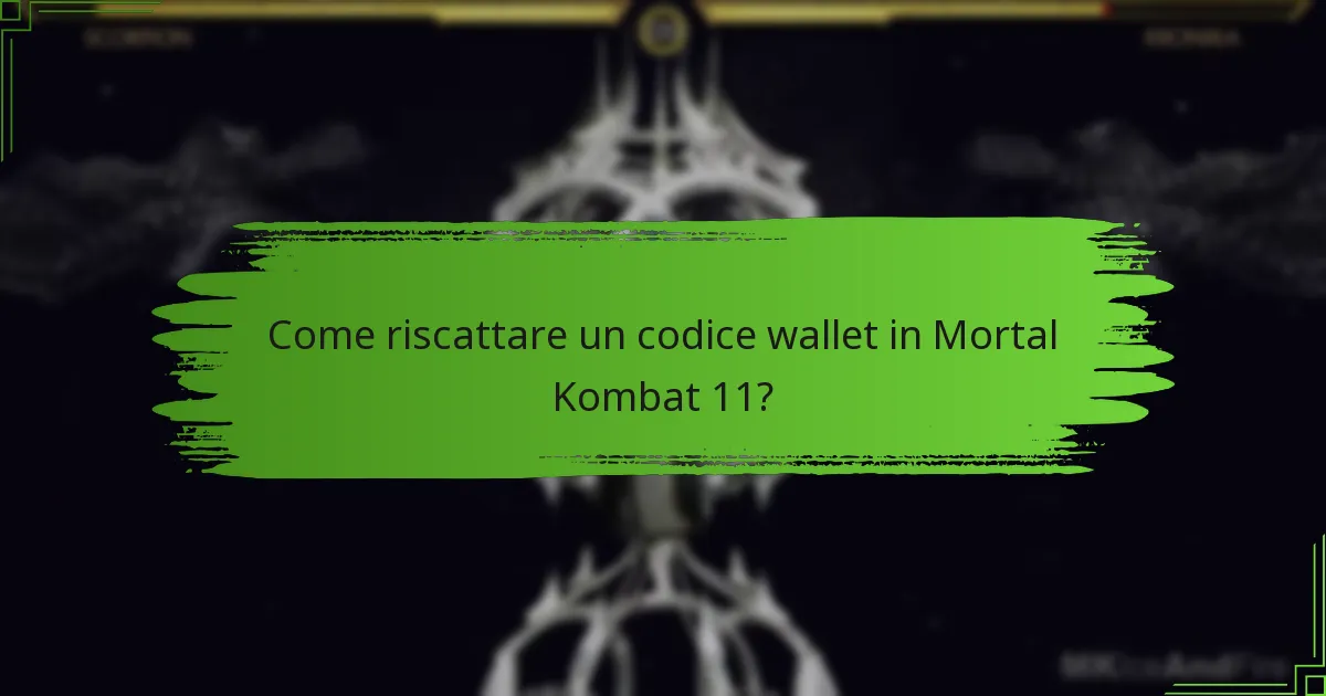 Qual è la politica di scadenza per i codici wallet?