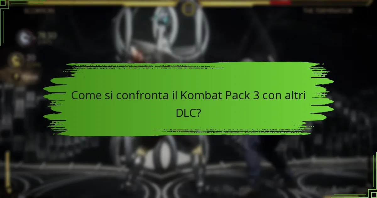 Qual è il prezzo del Kombat Pack 3?
