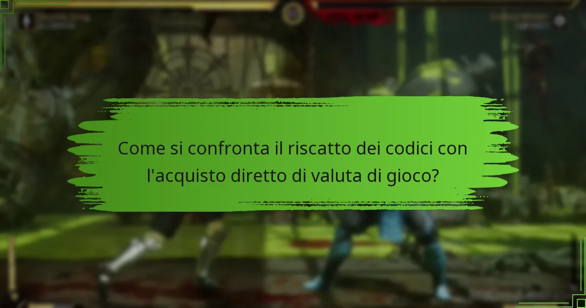 Quali tipi di codici sono disponibili per Mortal Kombat 11?
