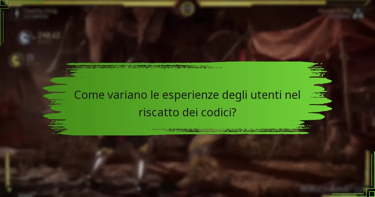 Come risolvere i problemi comuni di riscatto dei codici?
