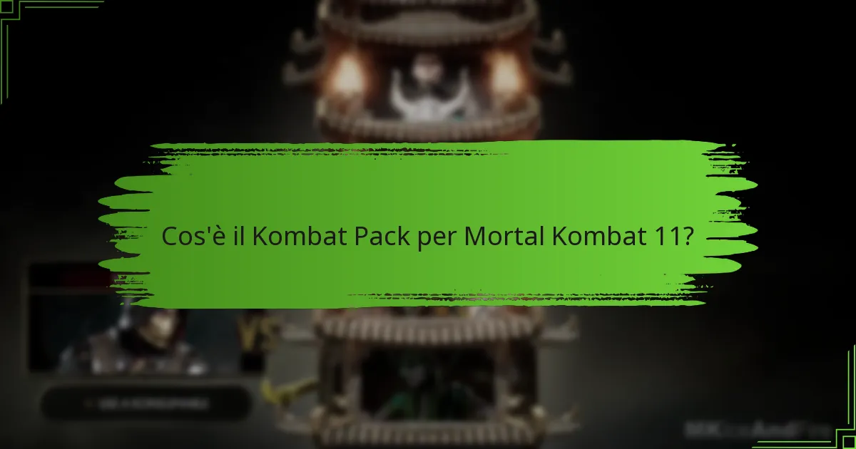 Quali espansioni narrative sono incluse nel Kombat Pack?