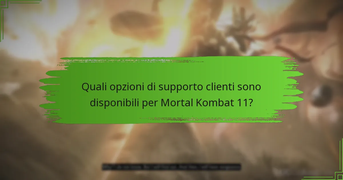 Quali informazioni dovrei fornire al supporto clienti?