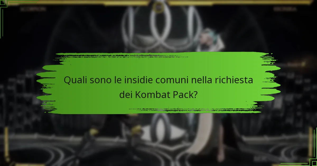 Quali sono i requisiti per richiedere i Kombat Pack di Mortal Kombat 11?