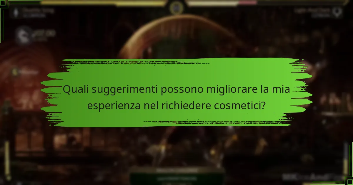 Quali sono le differenze tra i tipi di cosmetici in Mortal Kombat 11?